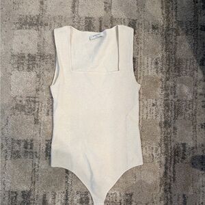 Aritzia white babaton bodysuit